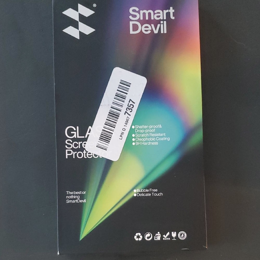 Black Glass Screen Protector